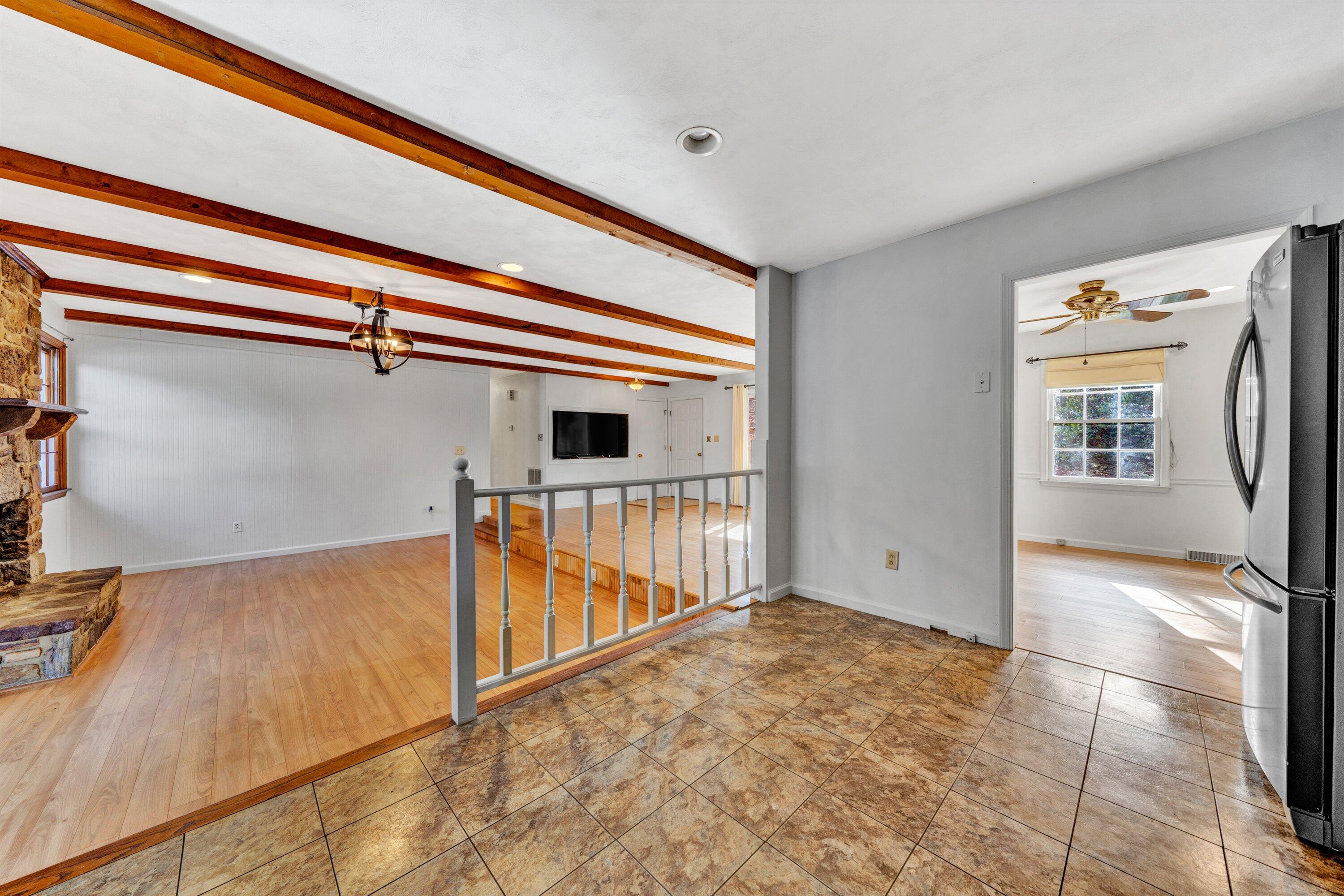 1319 Chandler Road Goodview, VA 24095 - Photo 11 of 53 a view of a hallway with a staircase
