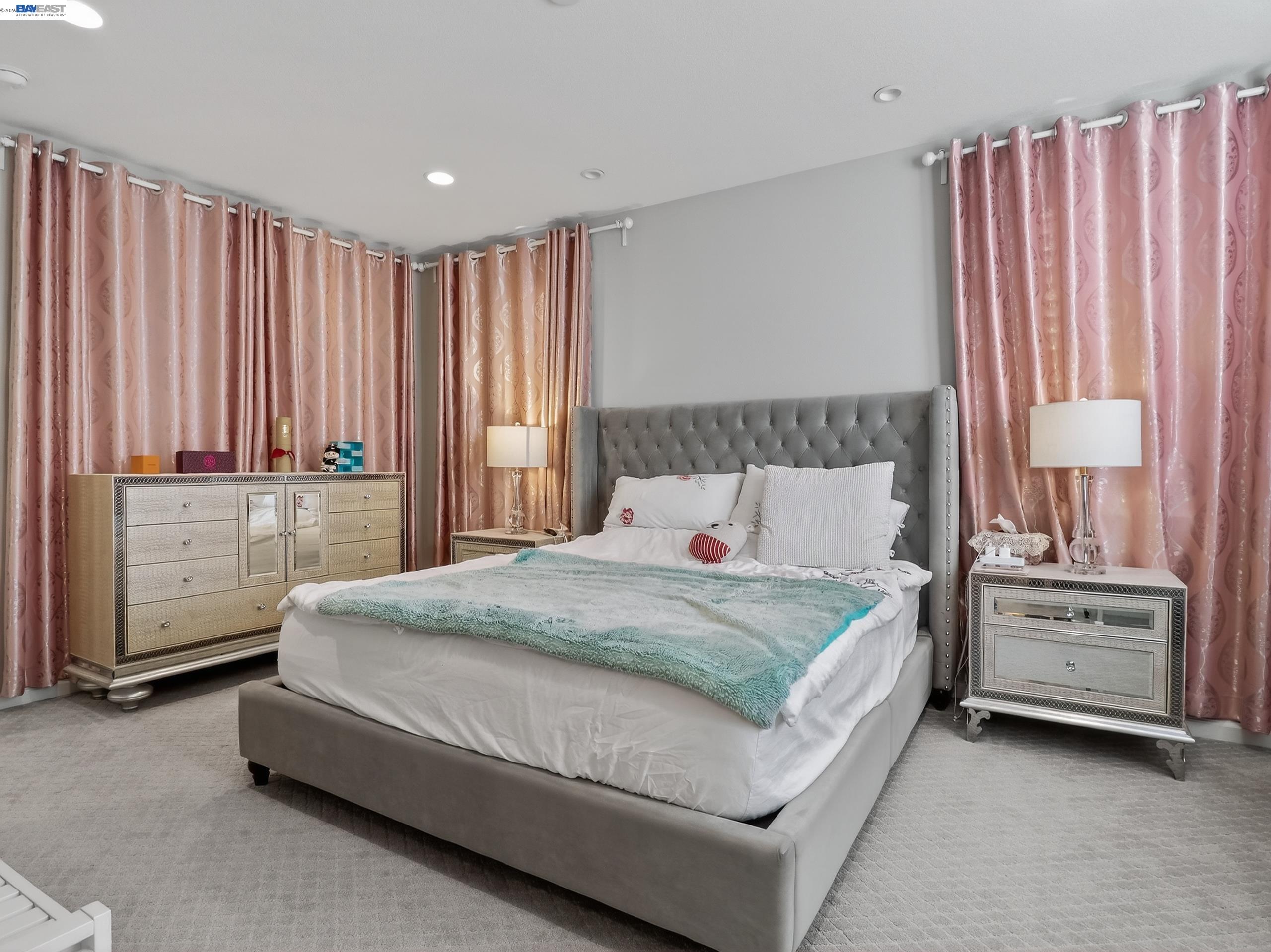 5030 Brook Valley Loop San Jose, CA 95136 - Photo 20 of 37 a spacious bedroom with a bed and a window