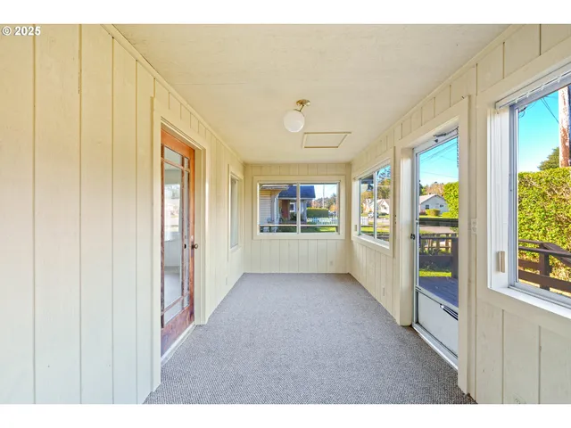 a view interior of the house and wooden floor