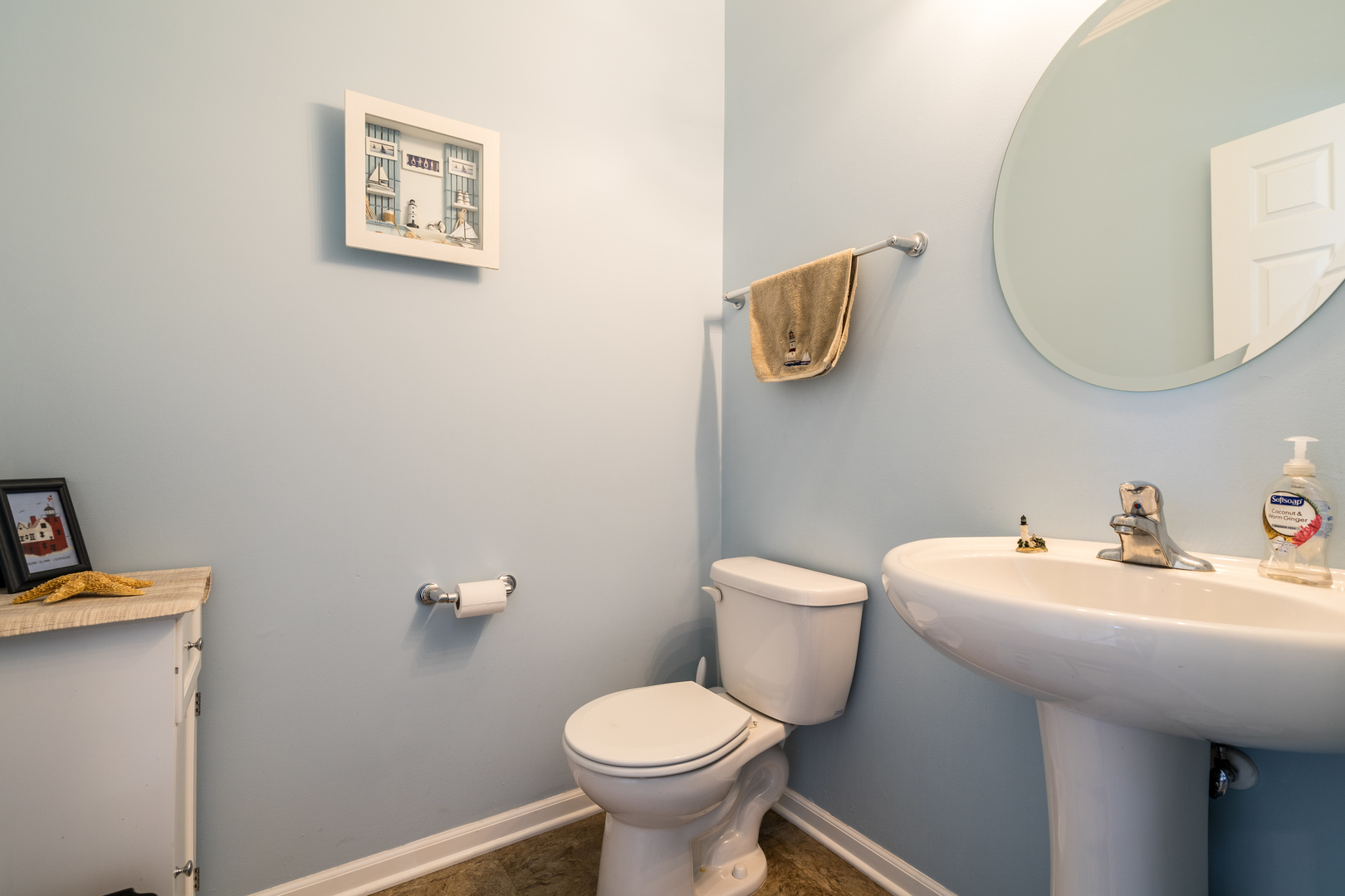 1604 Edentenny Road New Lenox, IL 60451 - Photo 15 of 37 a bathroom with a toilet sink and mirror