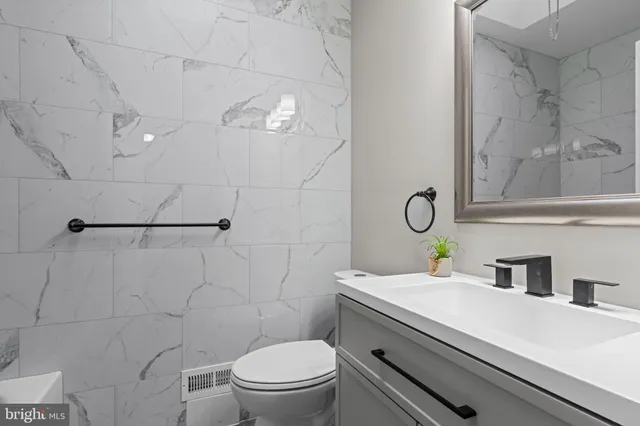 a bathroom with shower