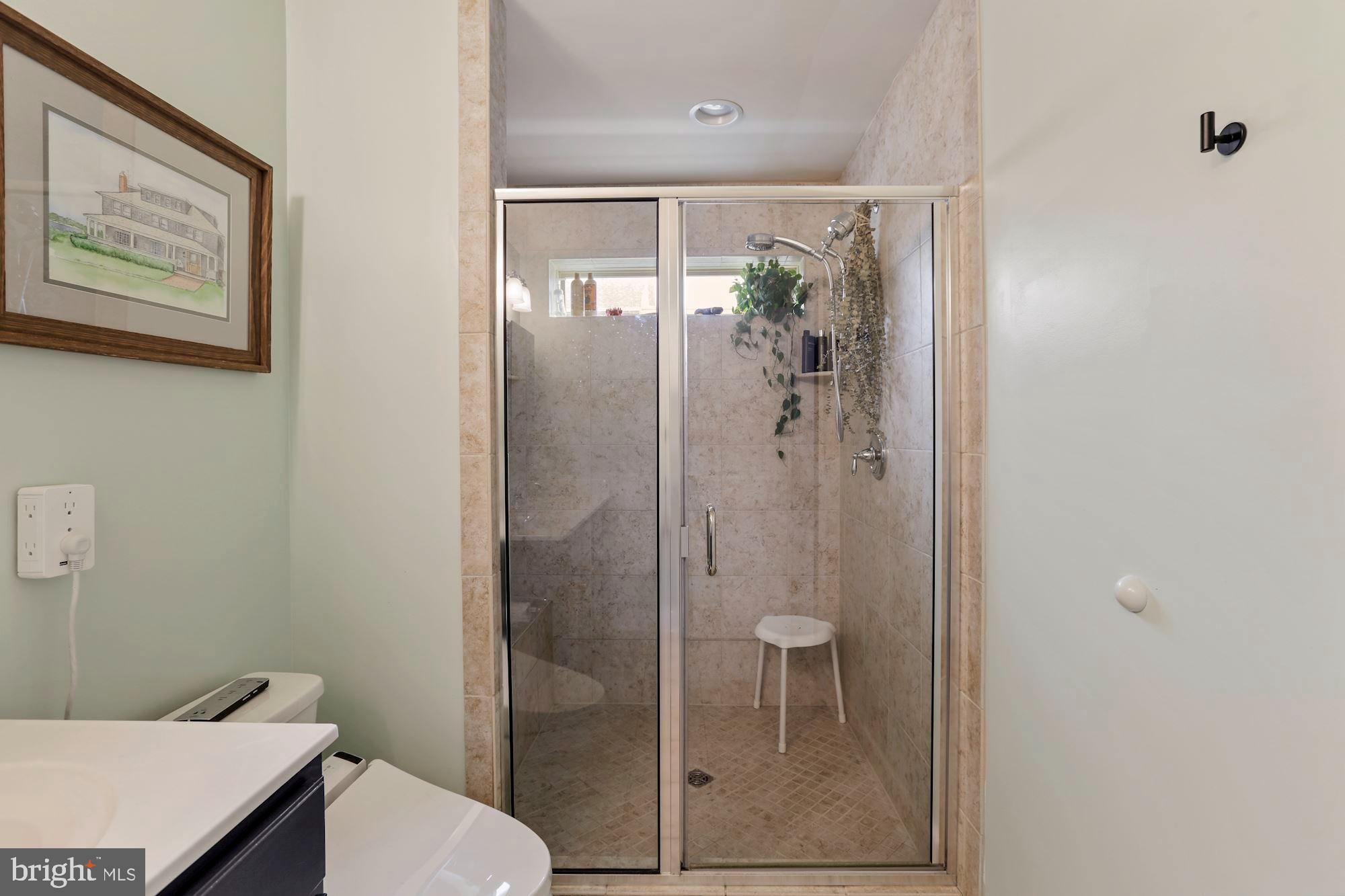 408 Hendrix Avenue Gaithersburg, MD 20878 - Photo 30 of 62 Shower Stall with a Bench and Dual Shower Heads