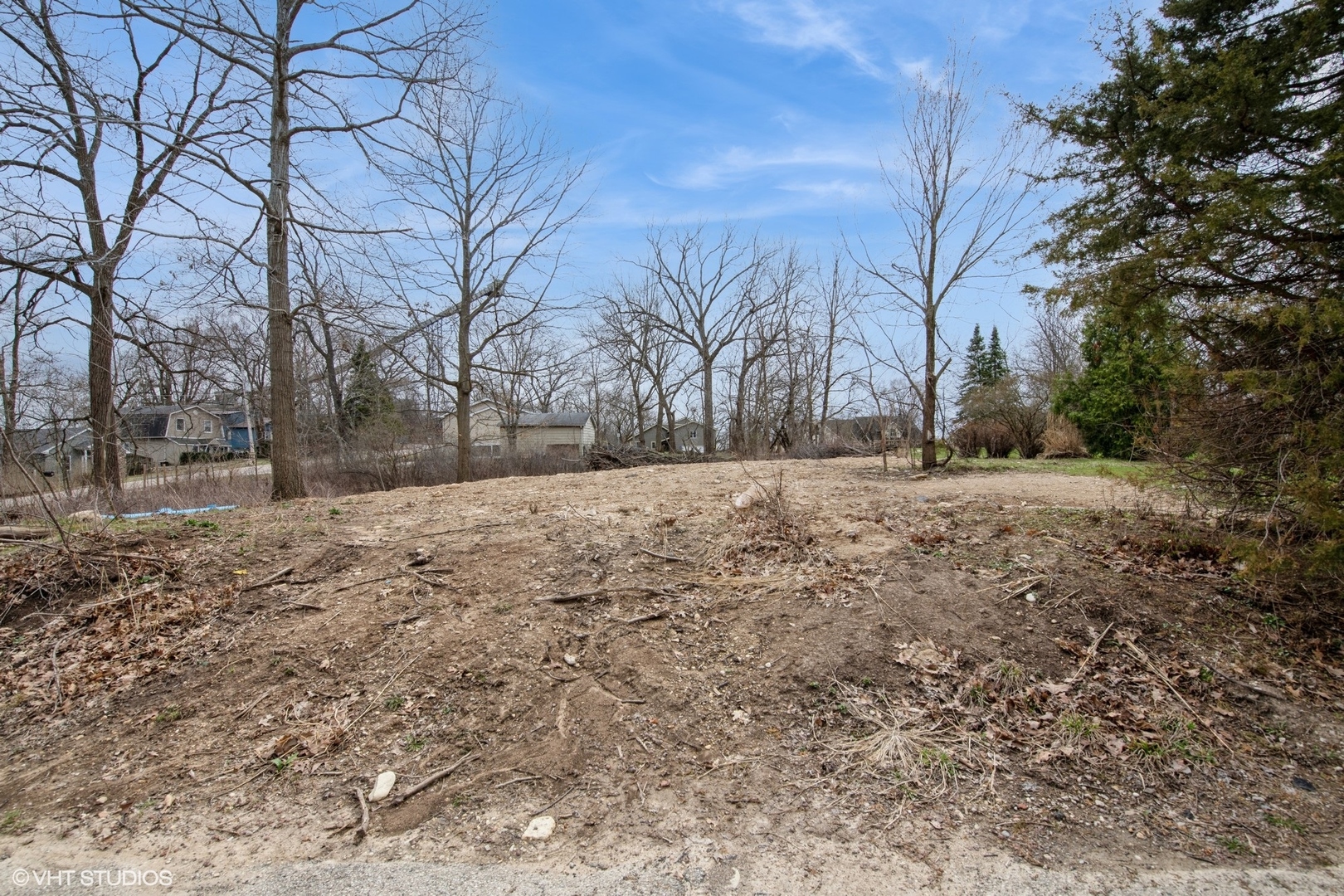 911 Johnson Street Fox River Grove, IL 60021 - Photo 9 of 10 a view of snow covered with snow in front of house