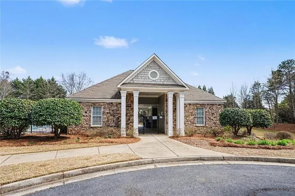 front view of a house with a porch