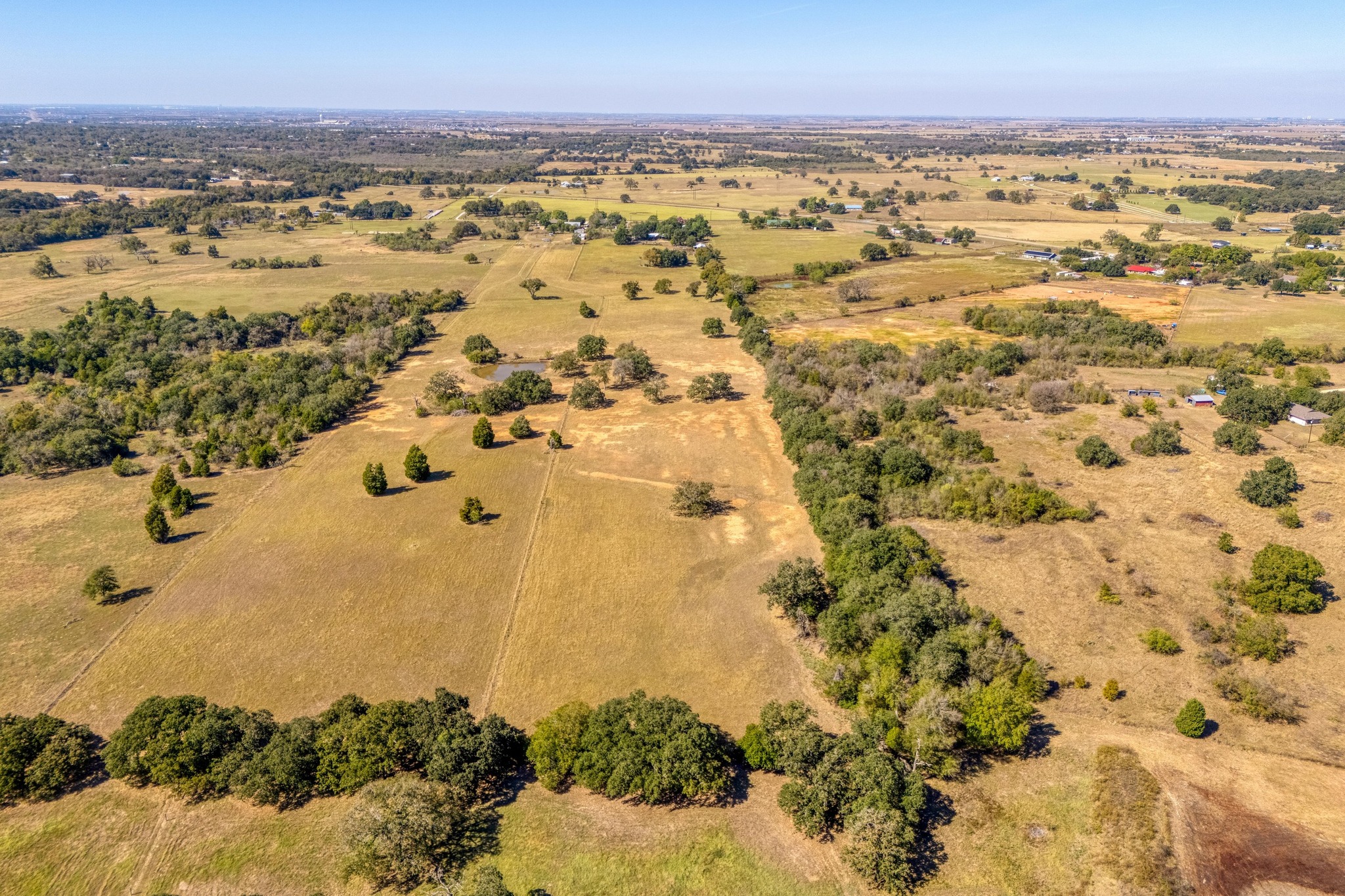 153 Pleasant Grove Road Elgin, TX 78621 - Photo 33 of 34 Aerial view of sparsely populated area