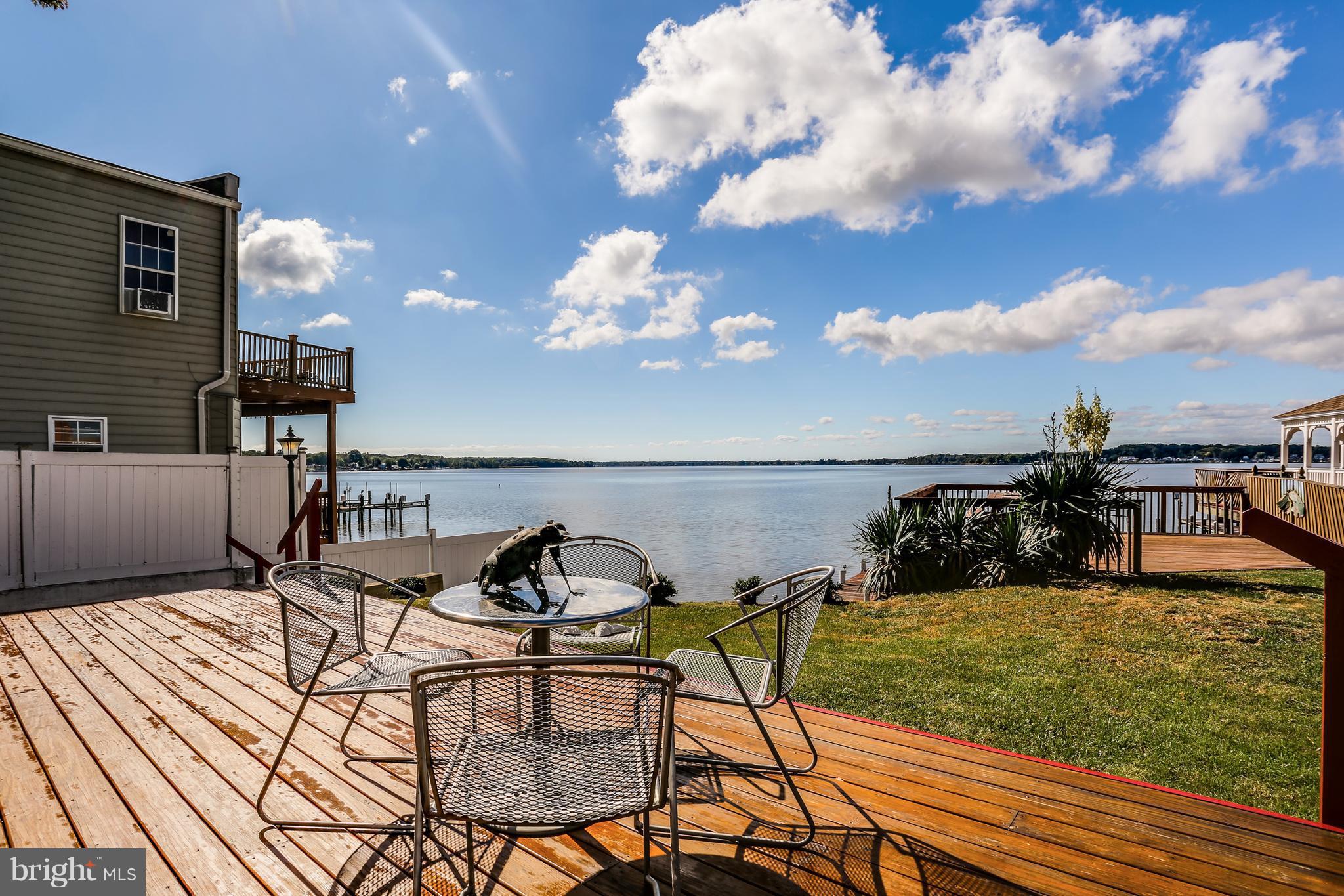 1456 Galena Road Baltimore, MD 21221 - Photo 25 of 30 REAR DECK OVERLOOKING BACK RIVER