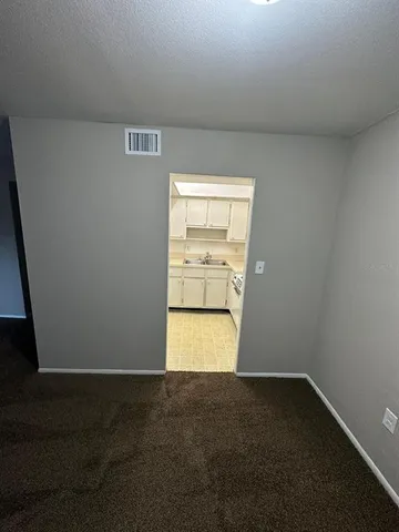 a view of empty room