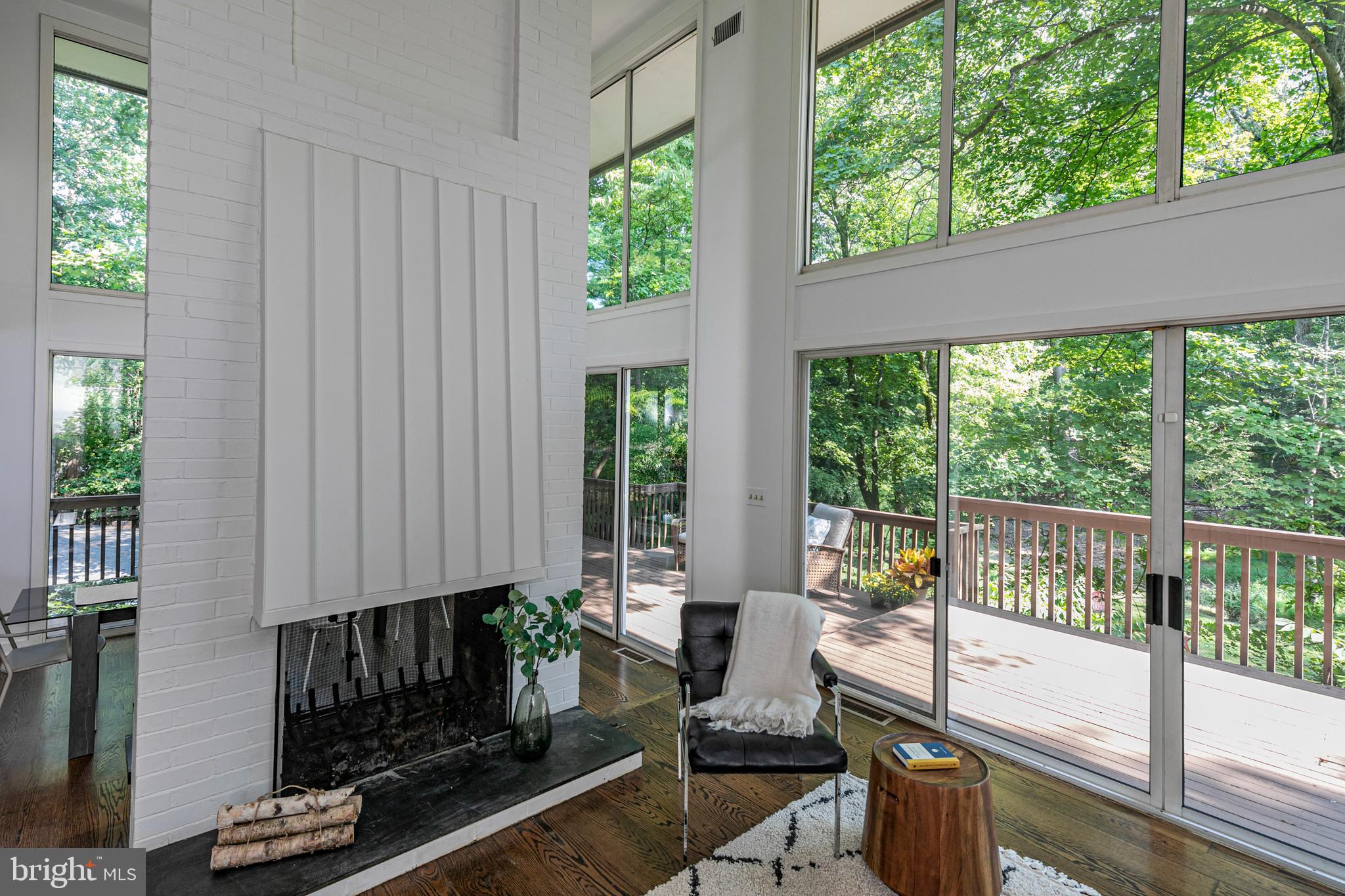 163 Rolling Hill Road Skillman, NJ 08558 - Photo 4 of 41 Double sided fireplace