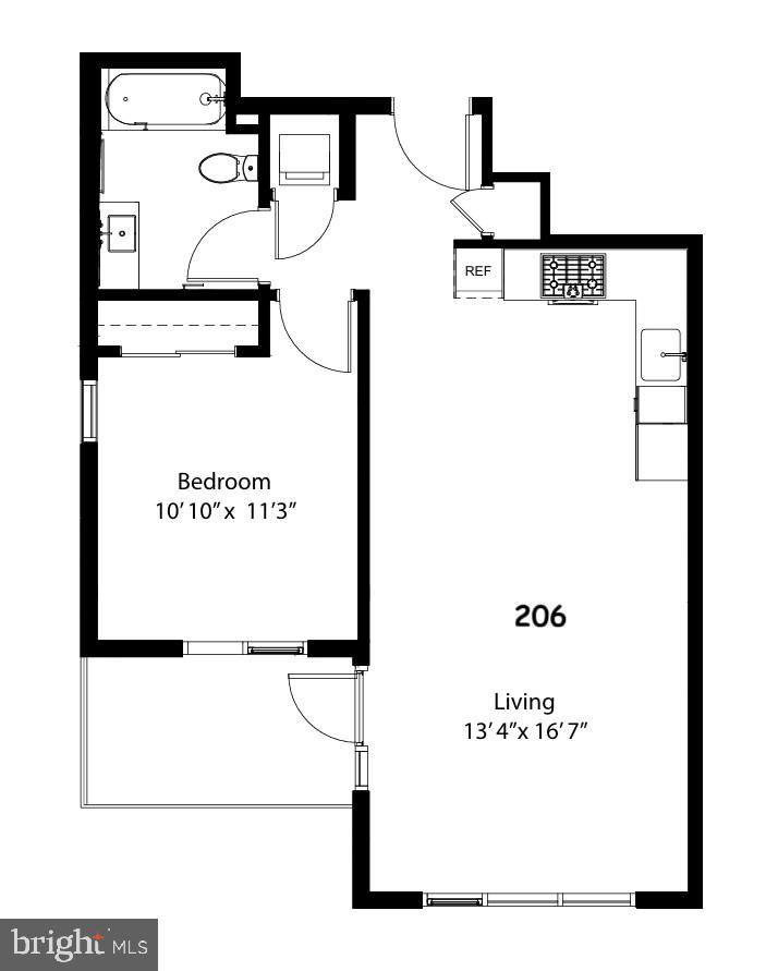1224 M Street Northwest, Unit 206 Washington, DC 20005 - Photo 5 of 18