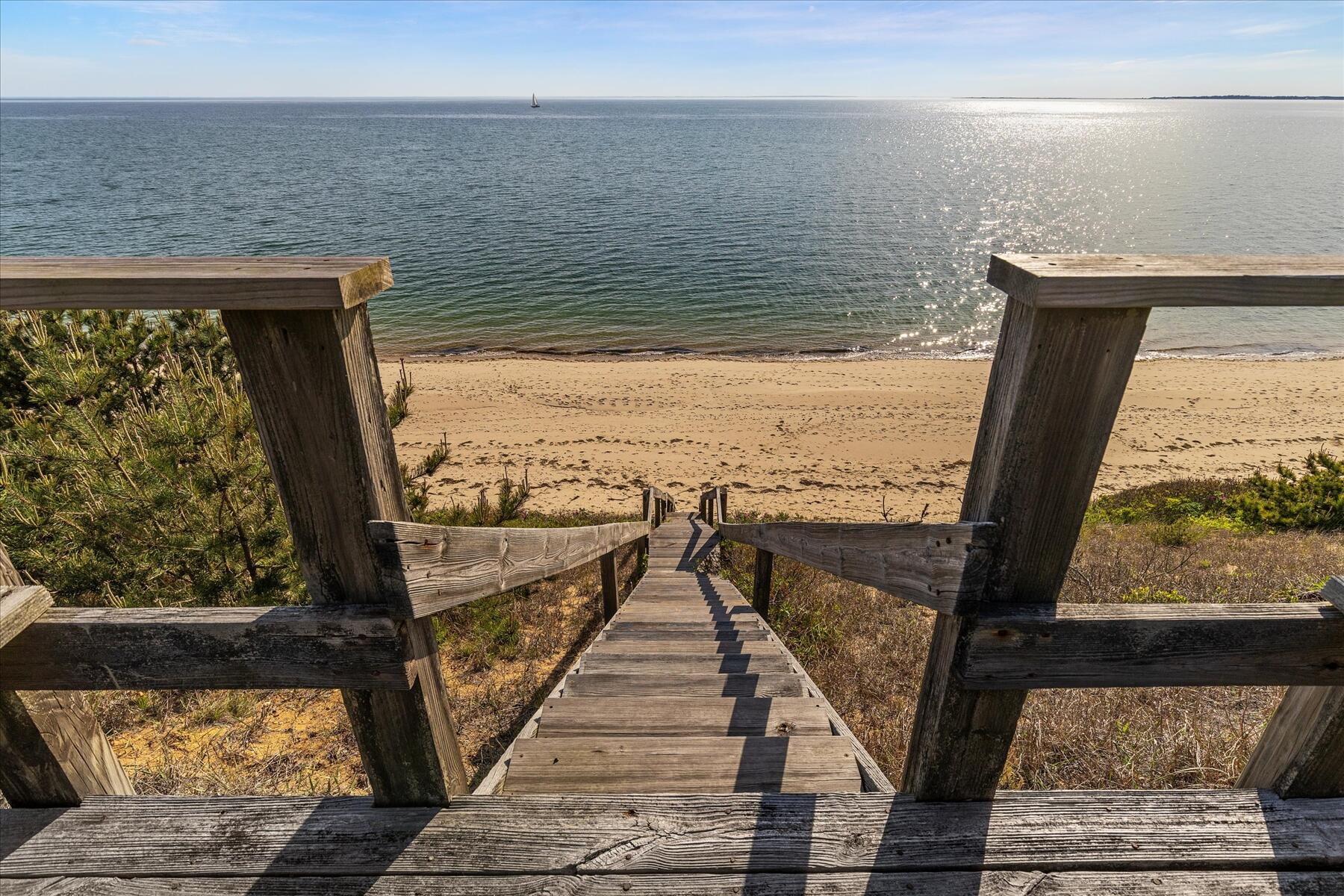 31 Bay View Road Truro, MA 02666 - Photo 32 of 54 a view of ocean from a balcony