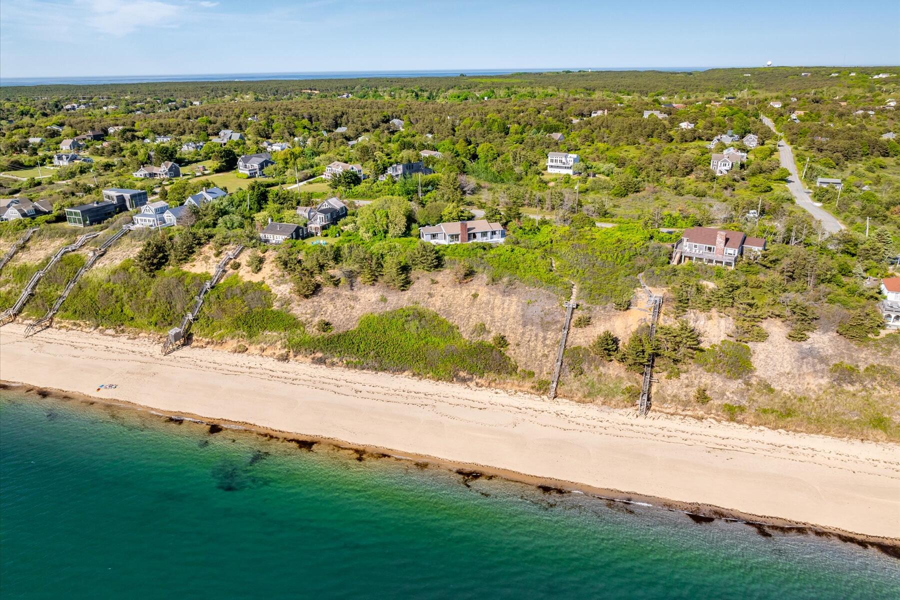 31 Bay View Road Truro, MA 02666 - Photo 35 of 54 a view of a yard with an ocean view