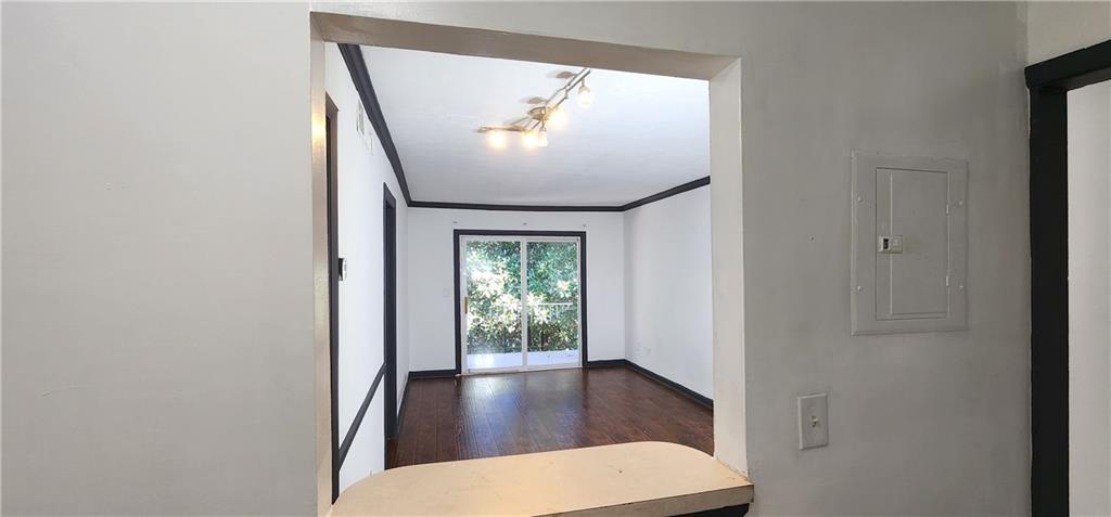 2805 Ne Expressway, Unit B36 Atlanta, GA 30345 - Photo 8 of 29 an entryway in a hall with wooden floor and a window