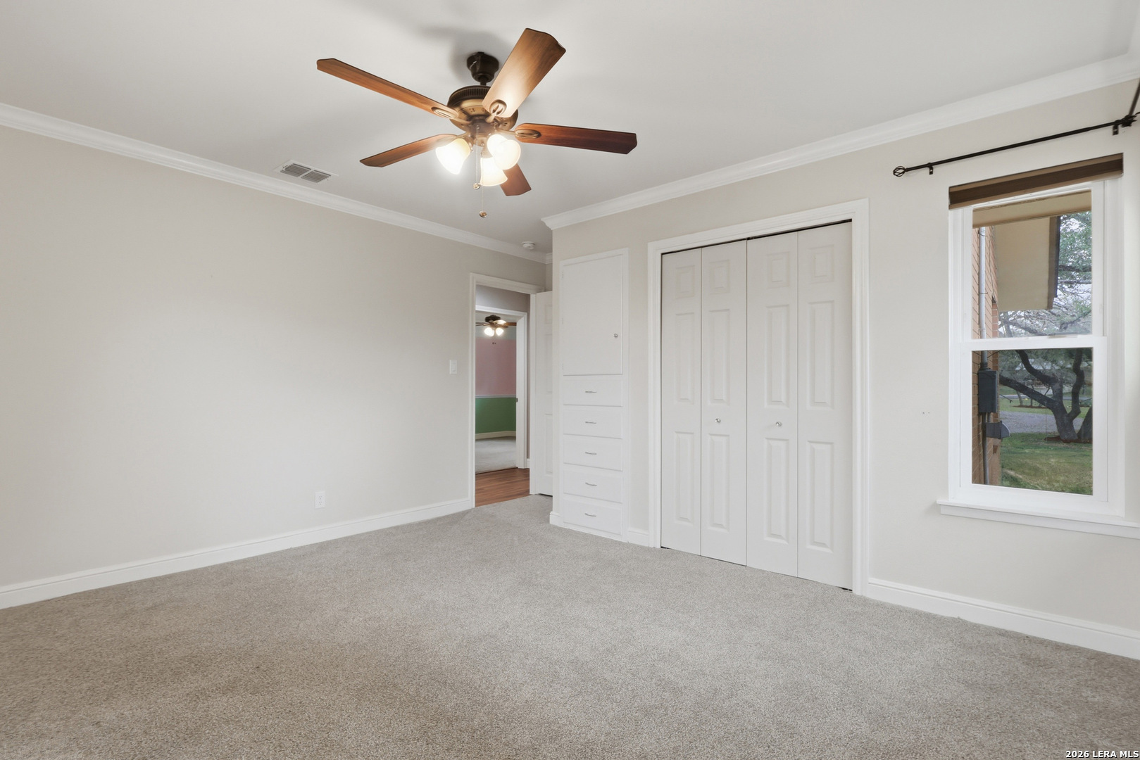 30511 Oakview Road Bulverde, TX 78163 - Photo 12 of 35 an empty room with chandelier fan