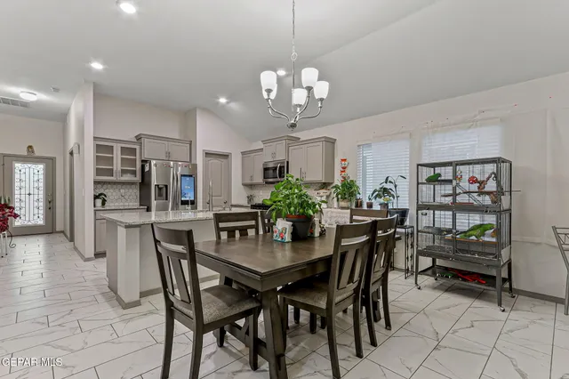 a bedroom with a bed and hallway