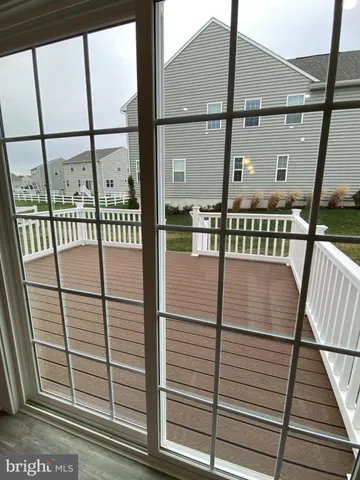 a view of staircase with a window