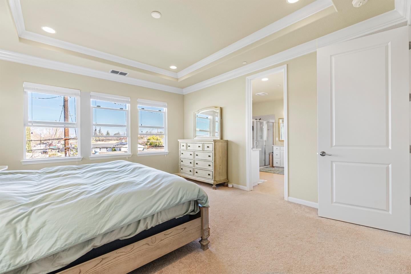 1875 Worthington Circle Santa Clara, CA 95050 - Photo 12 of 39 a spacious bedroom with a bed and a large mirror