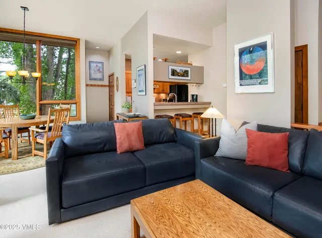 a view of a outdoor seating area