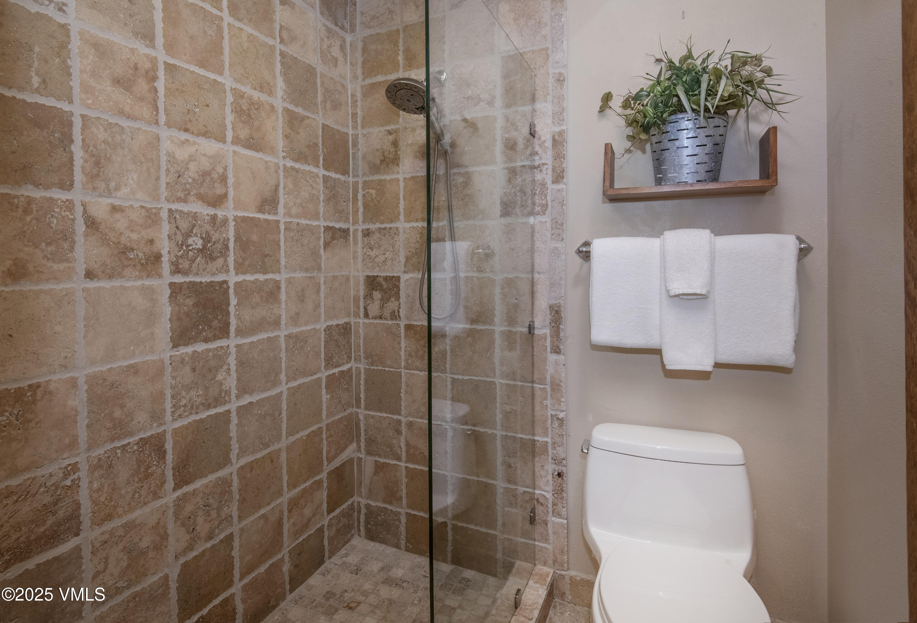 1360 Westhaven Drive, Unit 5A Vail, CO 81657 - Photo 36 of 60 a bathroom with a toilet and a shower