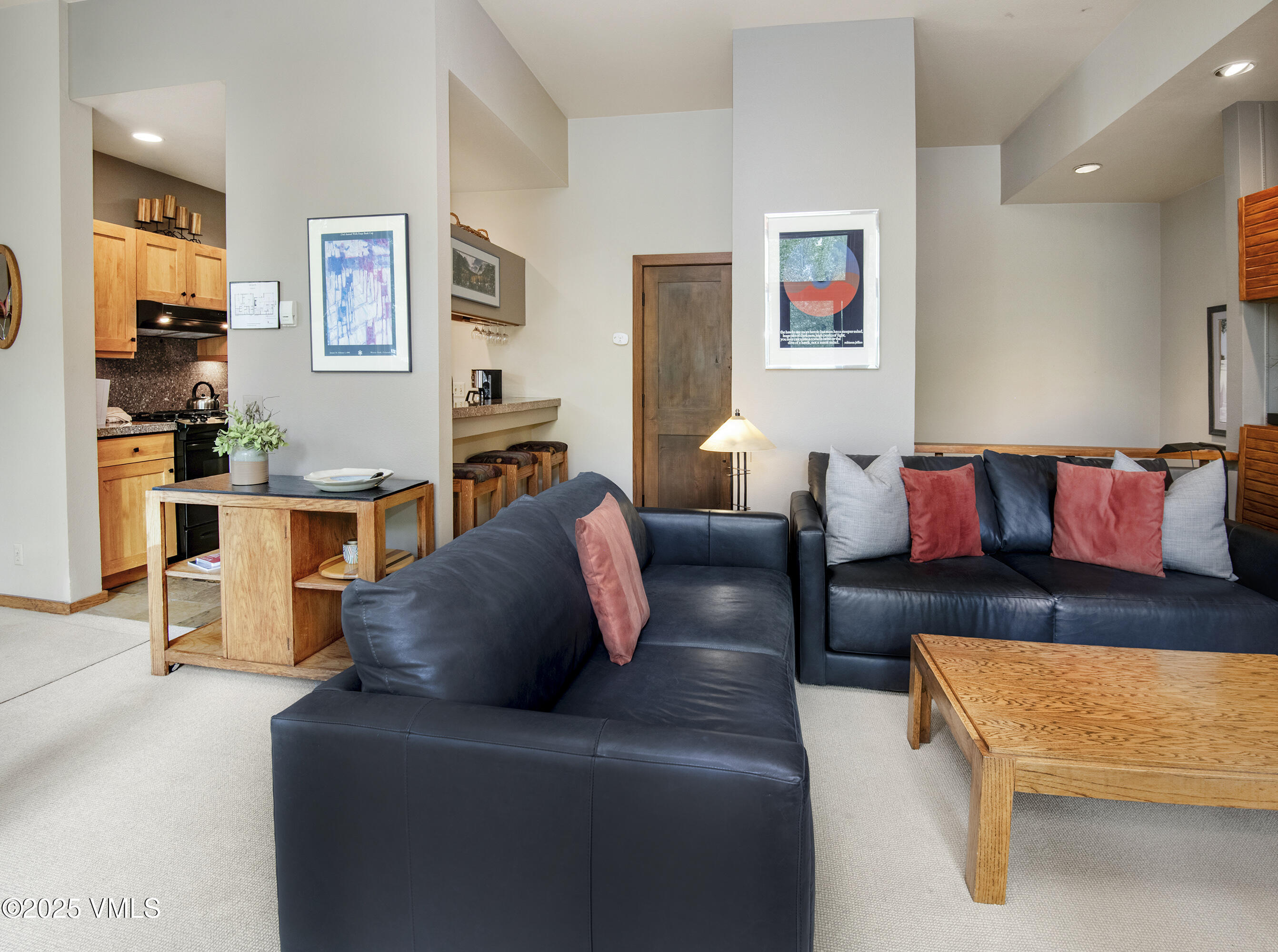 1360 Westhaven Drive, Unit 5A Vail, CO 81657 - Photo 10 of 60 a living room with furniture and a couch