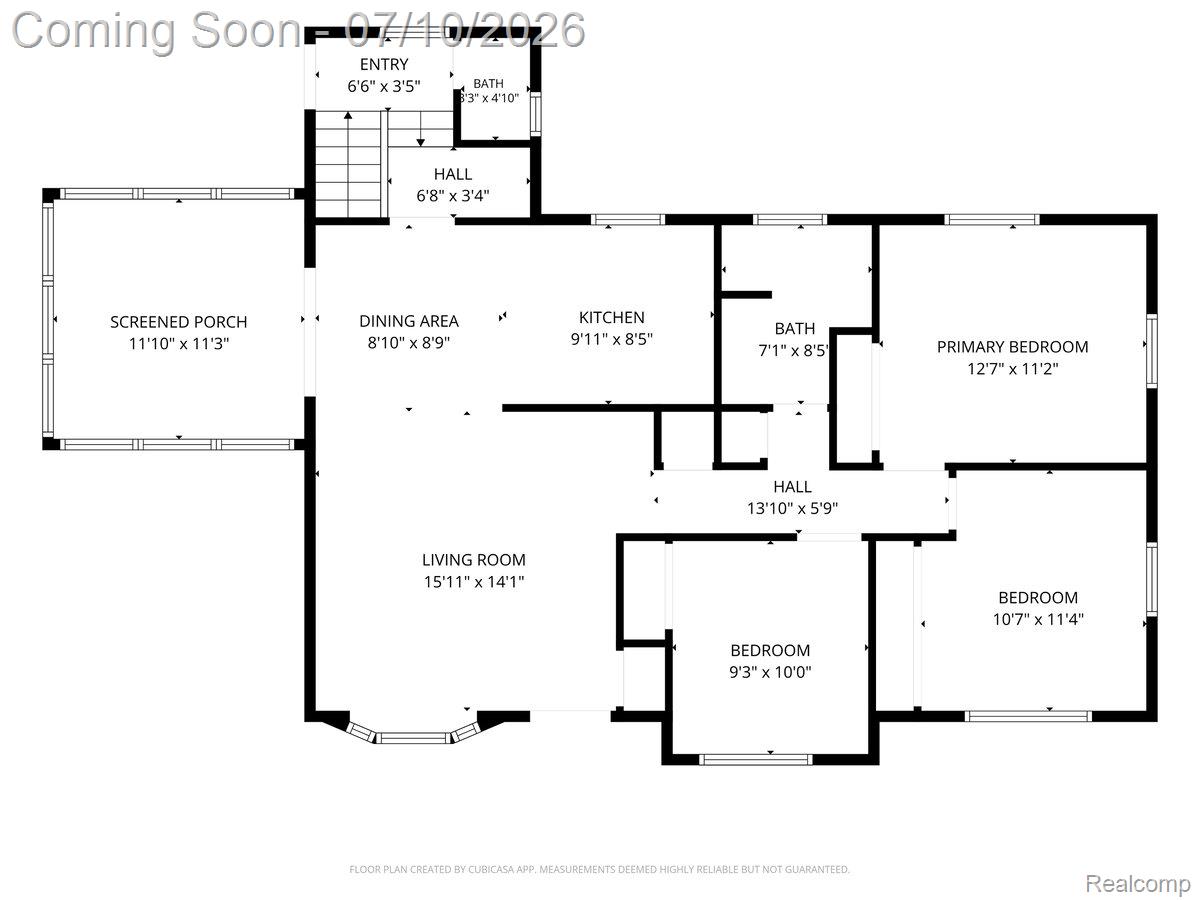 3381 North Fleming Road Fowlerville, MI 48836 - Photo 27 of 29 Main Living Space Floorplan
