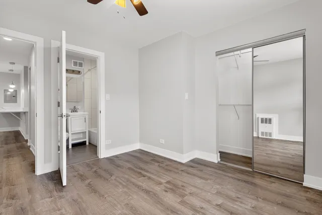 wooden floor in an empty room