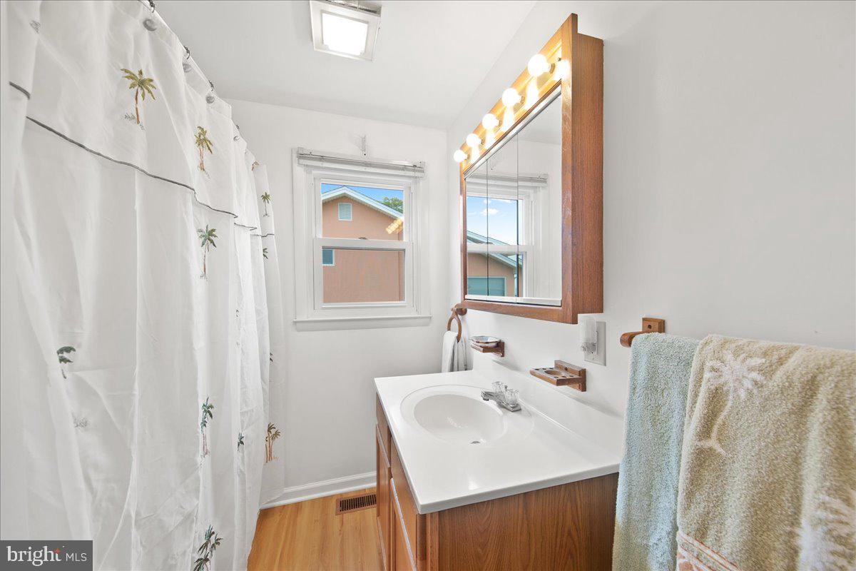 24524 Fullbrook Lane Dames Quarter, MD 21821 - Photo 26 of 45 a bathroom with a sink a mirror and a bathtub