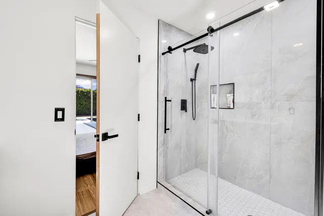 a view of a house with swimming pool