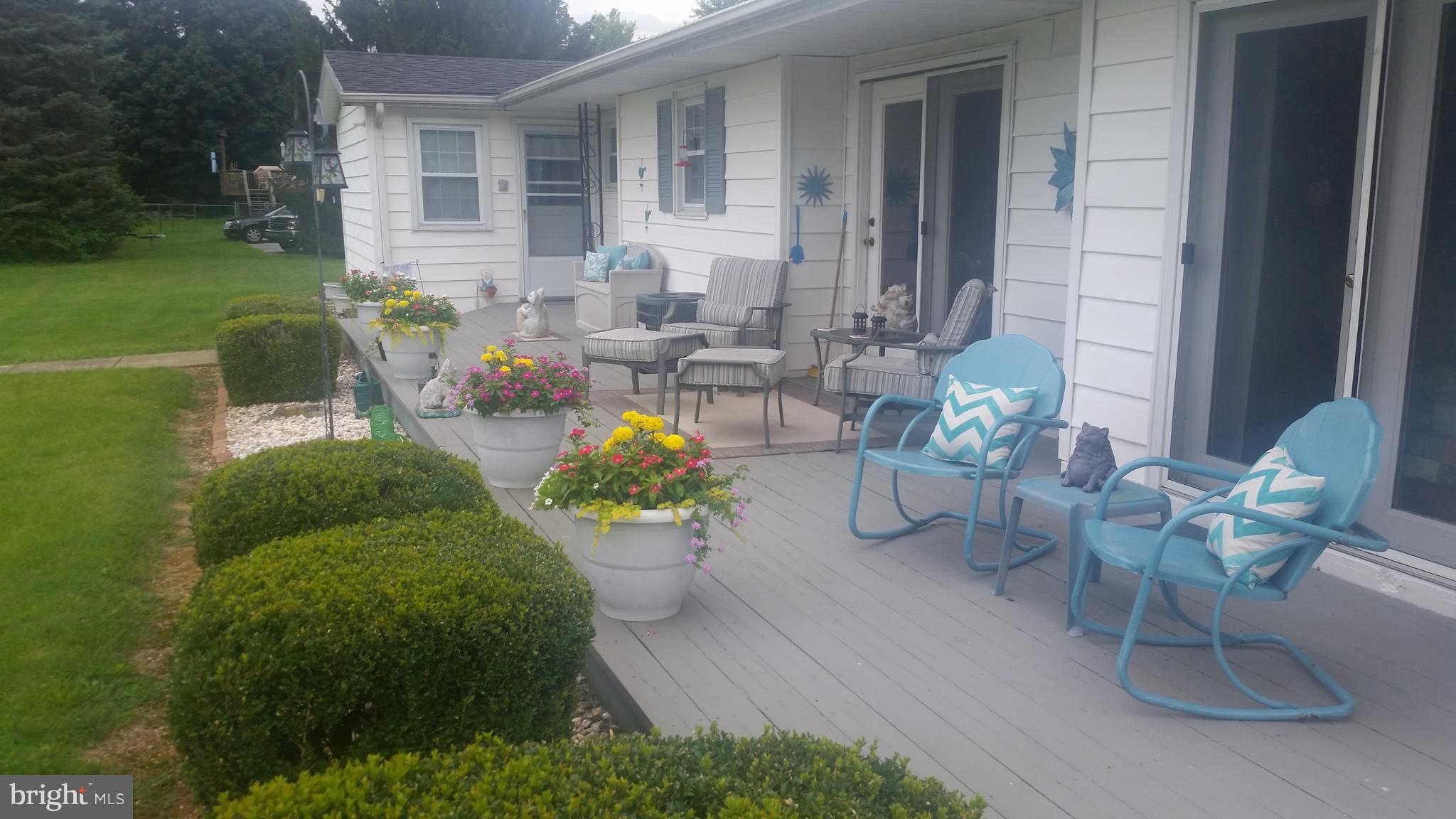 8099 Summit Point Road Charles Town, WV 25414 - Photo 18 of 26 Rear Patio