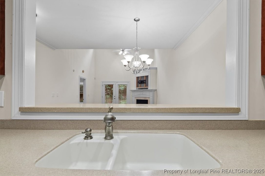 930 Westland Ridge Road Fayetteville, NC 28311 - Photo 15 of 50 a bathroom with a sink and a mirror