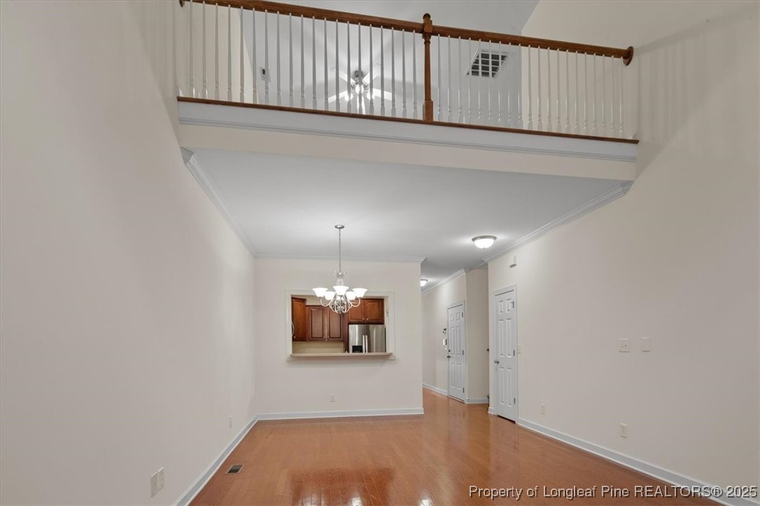 930 Westland Ridge Road Fayetteville, NC 28311 - Photo 20 of 50 a view of a hallway with wooden floor