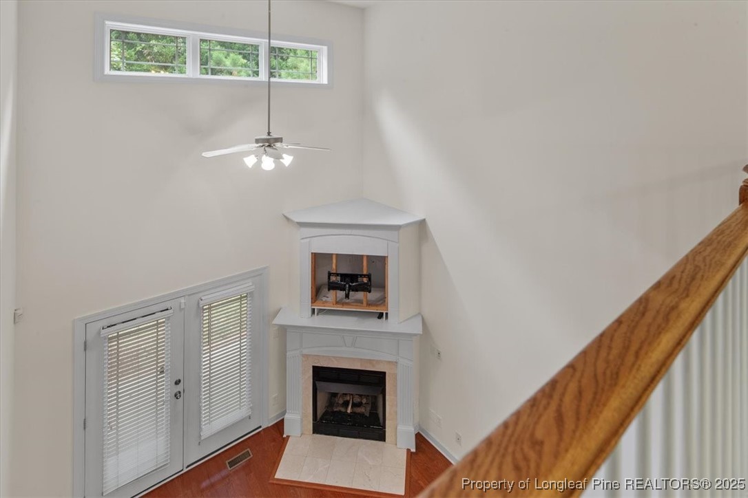 930 Westland Ridge Road Fayetteville, NC 28311 - Photo 47 of 50 a living room with furniture and a fireplace