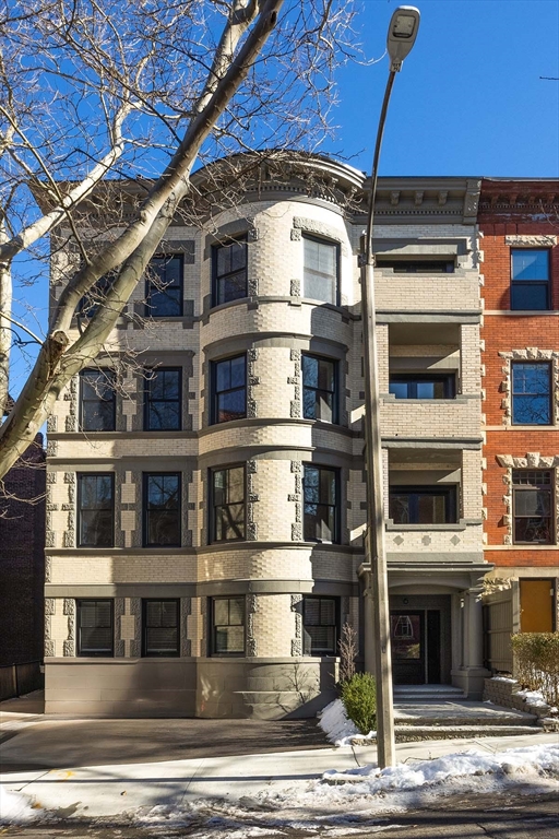 6 Claflin Road, Unit C4 Brookline, MA 02445 - Photo 21 of 23 a front view of a building with a street