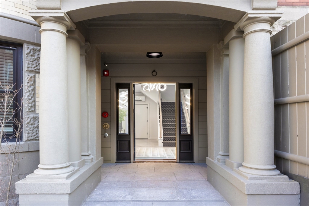 6 Claflin Road, Unit C4 Brookline, MA 02445 - Photo 4 of 23 a view of a entryway door of the house