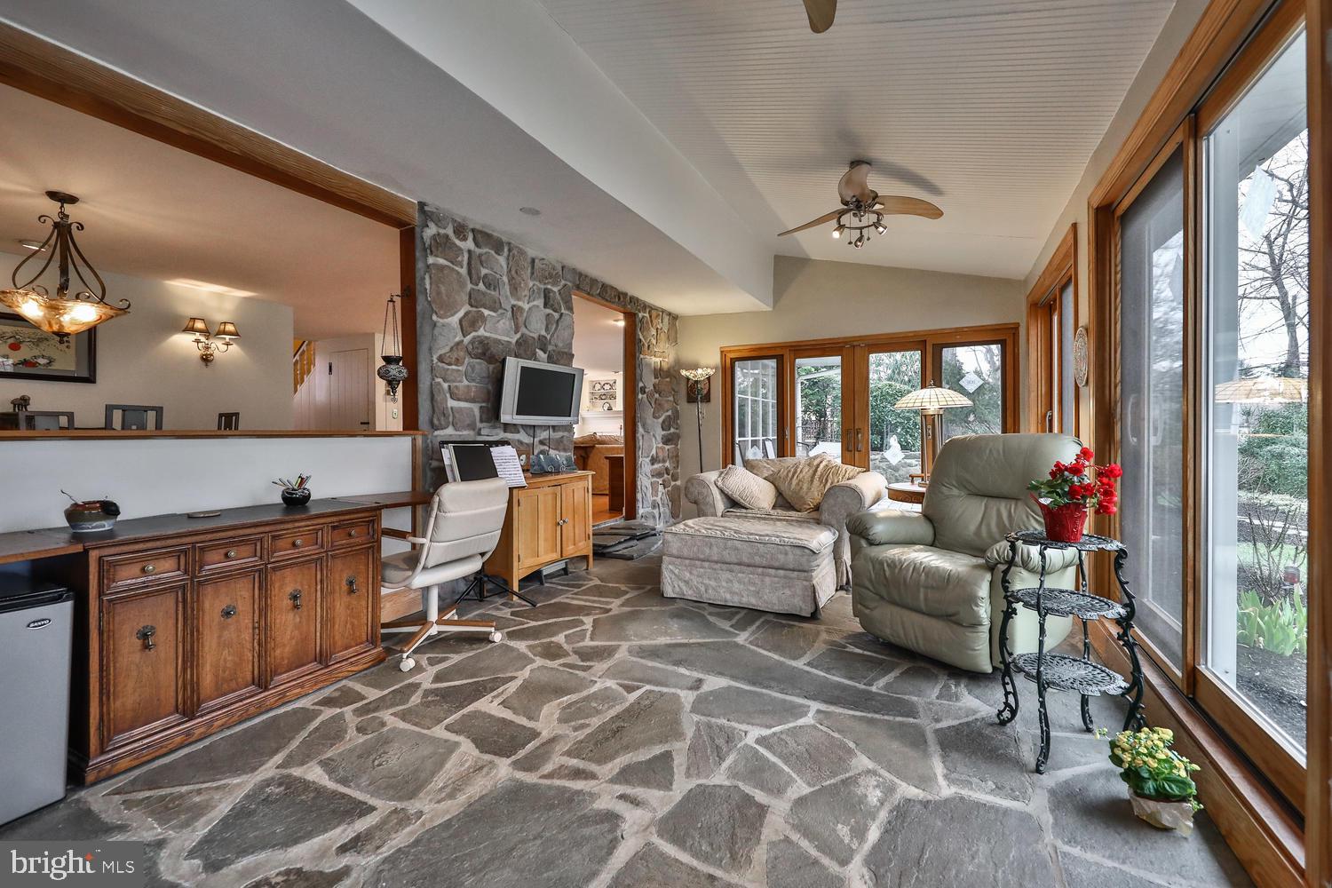 715 Sunset Road Glenside, PA 19038 - Photo 16 of 35 sunroom with heated floors