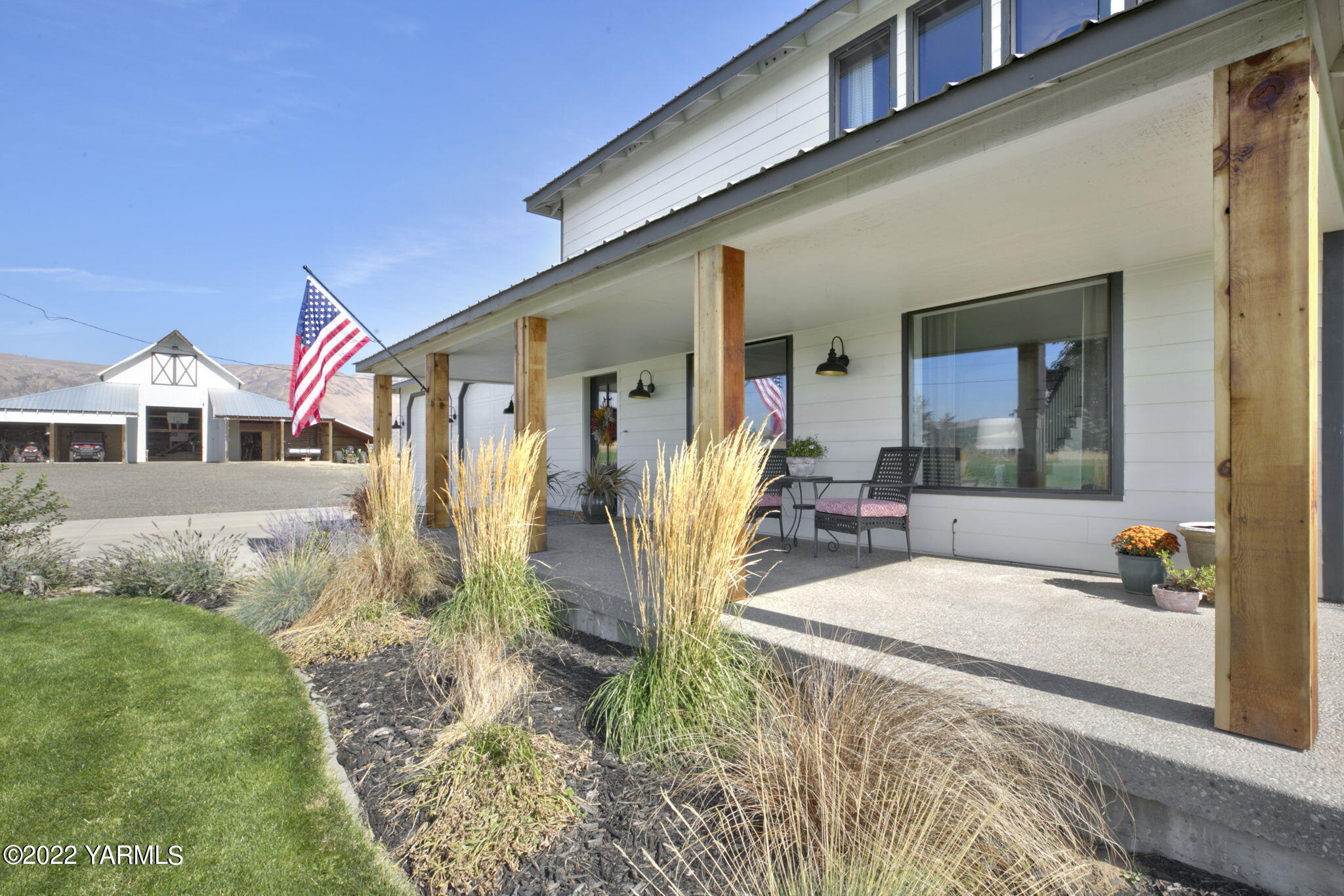 341 Section 1 Road Tieton, WA 98947 - Photo 31 of 44 a front view of a house with garden