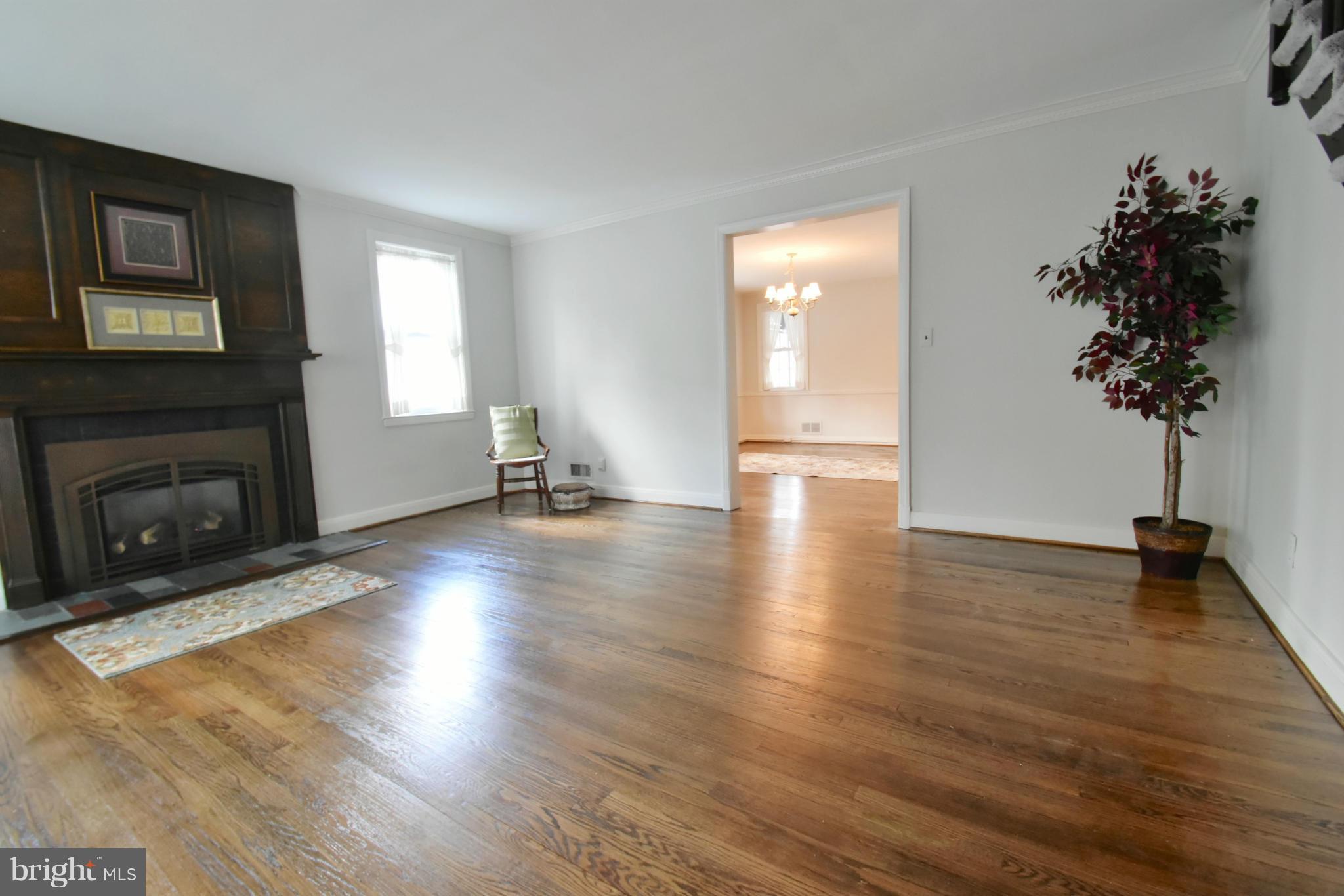 365 Whitfield Road Catonsville, MD 21228 - Photo 12 of 26 Lovely refinished walnut stain flooring