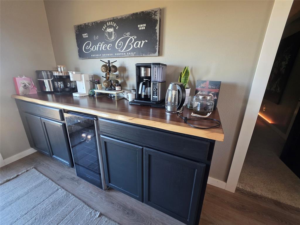 1225 R R G Loop Olney, TX 76374 - Photo 5 of 40 Coffee & wine bar, with built-in cooler.