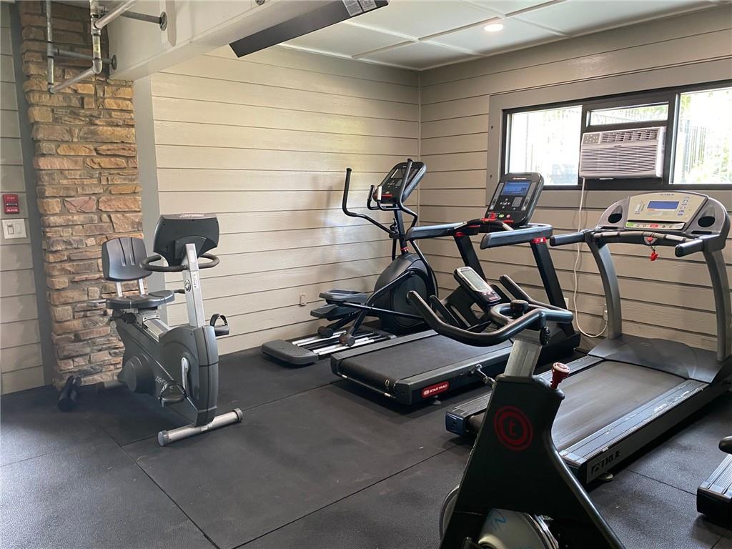 1621 Duncan Drive Northwest Atlanta, GA 30318 - Photo 39 of 53 a view of a room with gym equipment