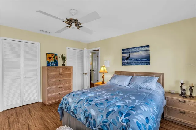 an aerial view of a house with outdoor space