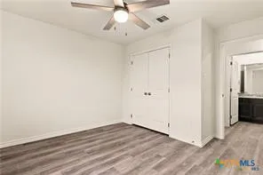wooden floor in an empty room