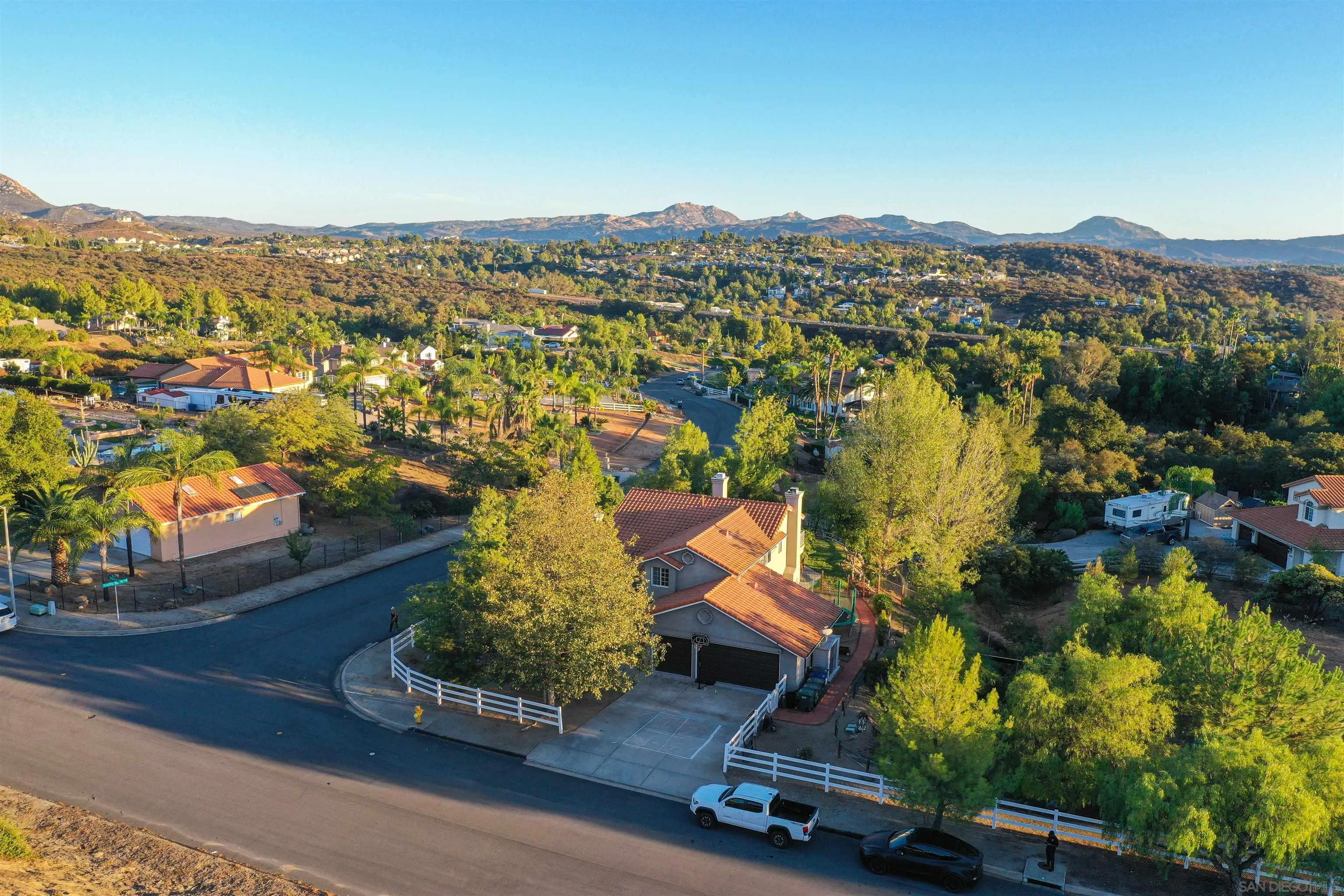 2457 Victoria Circle Alpine, CA 91901 - Photo 31 of 40 an aerial view of a ocean view
