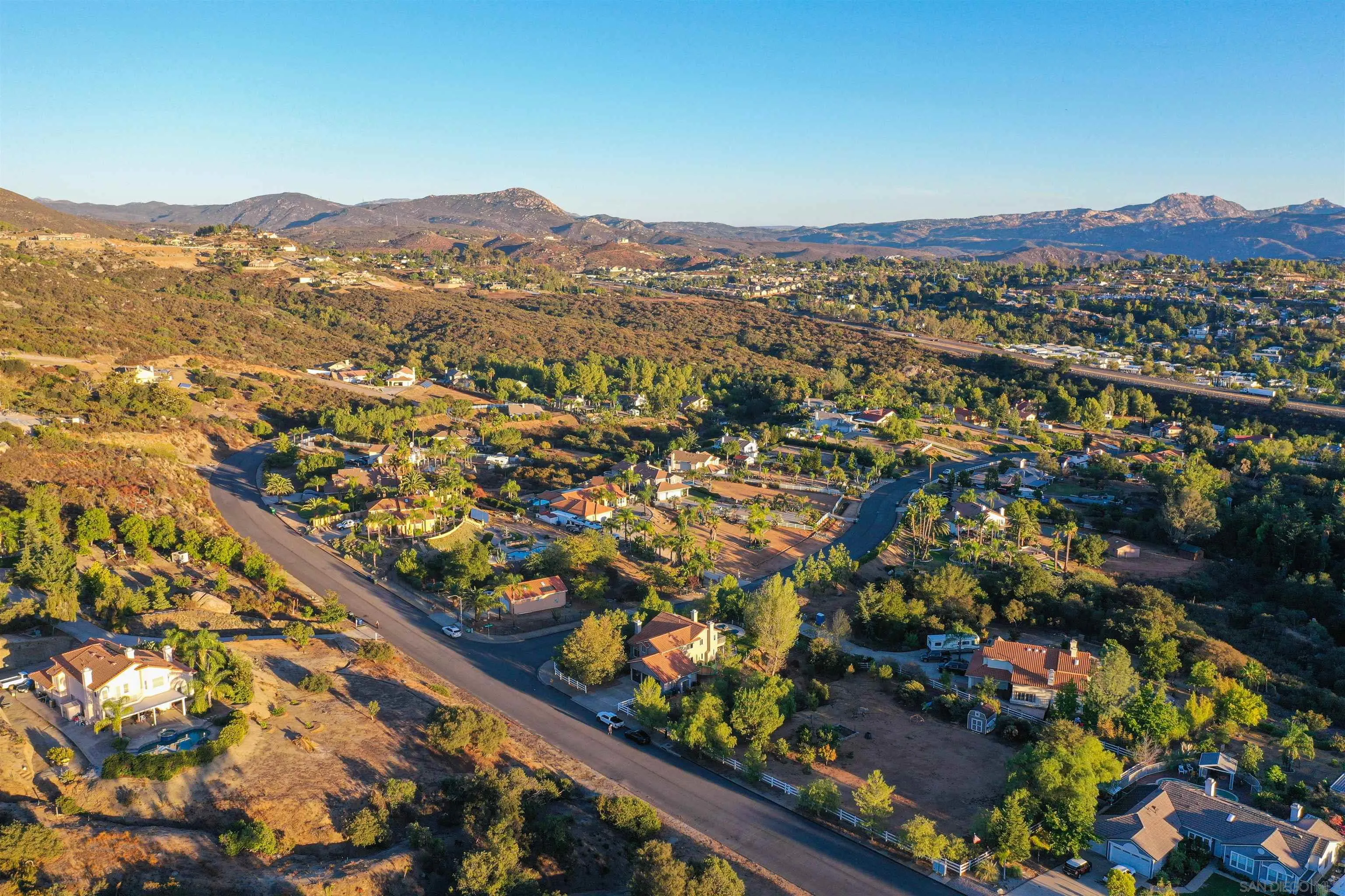 2457 Victoria Circle Alpine, CA 91901 - Photo 35 of 40 a view of city and mountain