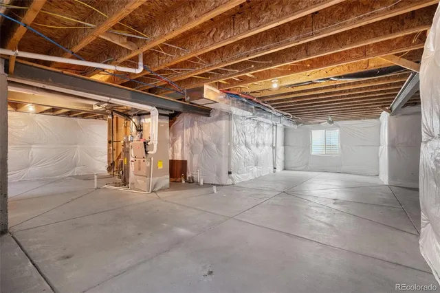 a view of backyard with green space