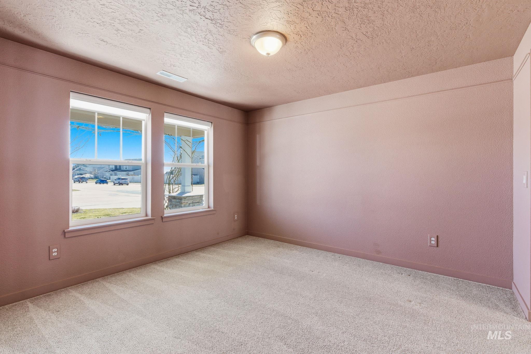 110 Homesteaders Street Middleton, ID 83644 - Photo 14 of 49 Unfurnished room with light colored carpet and a textured ceiling