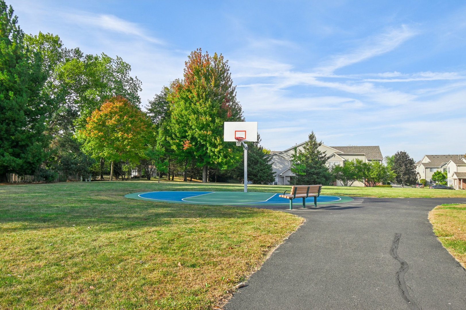 2223 Rockefeller Drive Geneva, IL 60134 - Photo 26 of 30 a view of a swimming pool and a yard