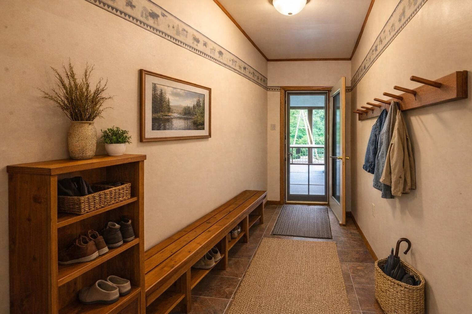 27130 89th Street Salem Lakes, WI 53168 - Photo 29 of 56 Digially Enhanced mudroom