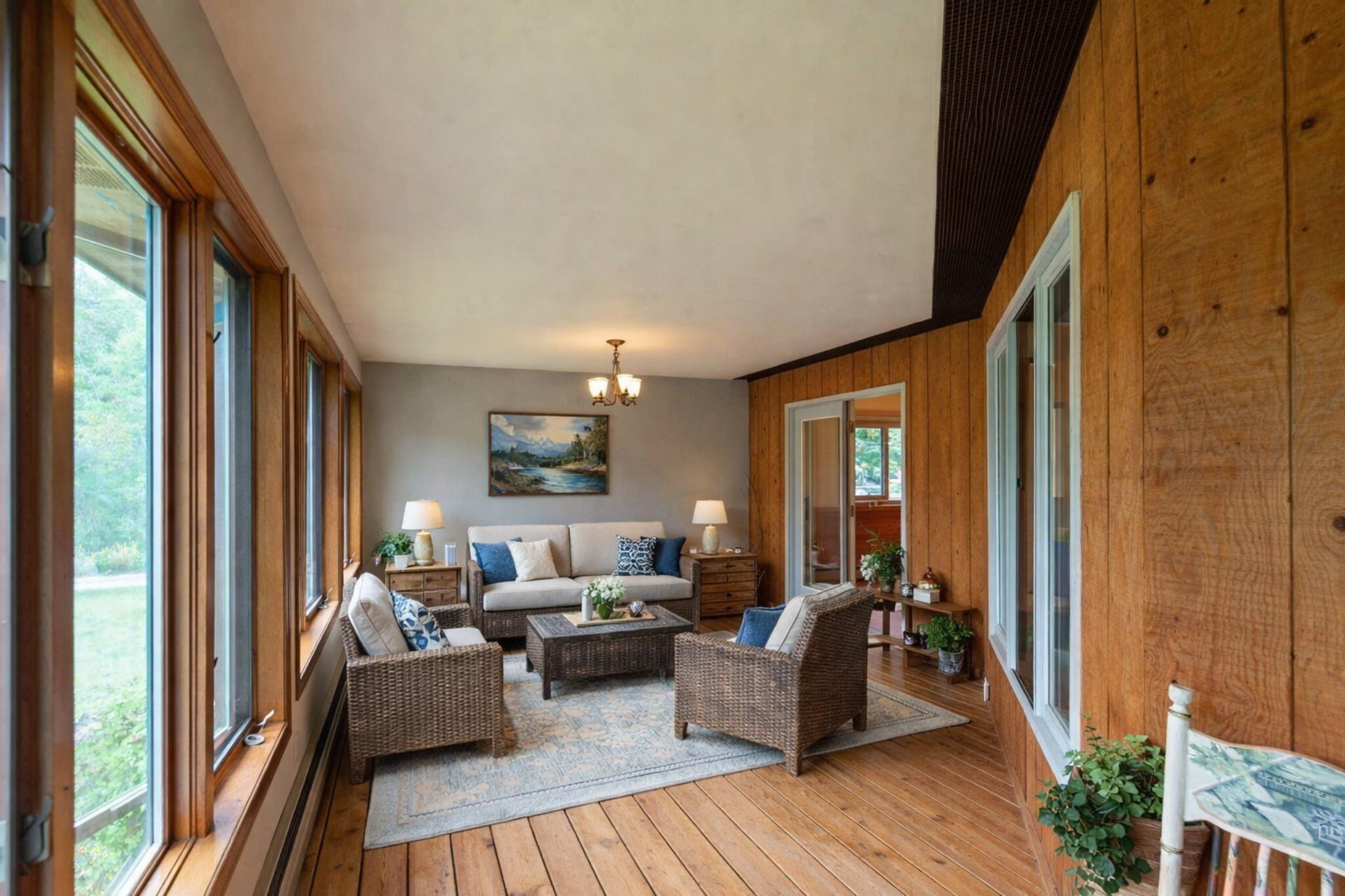 27130 89th Street Salem Lakes, WI 53168 - Photo 40 of 56 Digially Enhanced upper sunroom