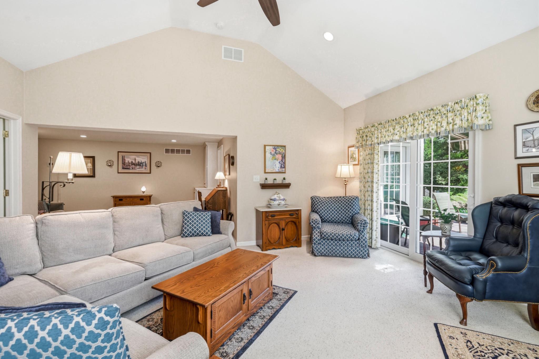 6 Laurel Lane Media, PA 19063 - Photo 12 of 52 a living room with furniture and a large window
