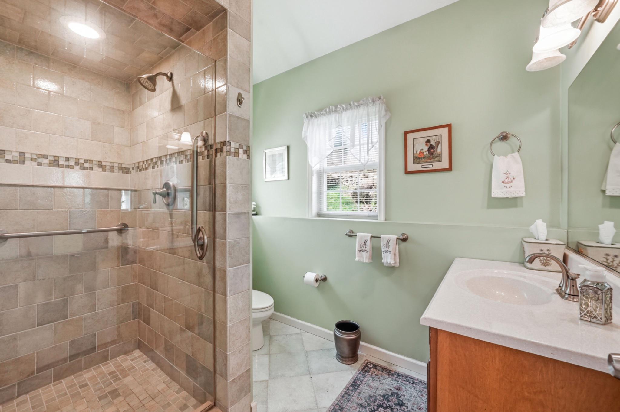 6 Laurel Lane Media, PA 19063 - Photo 16 of 52 a bathroom with a sink toilet and shower