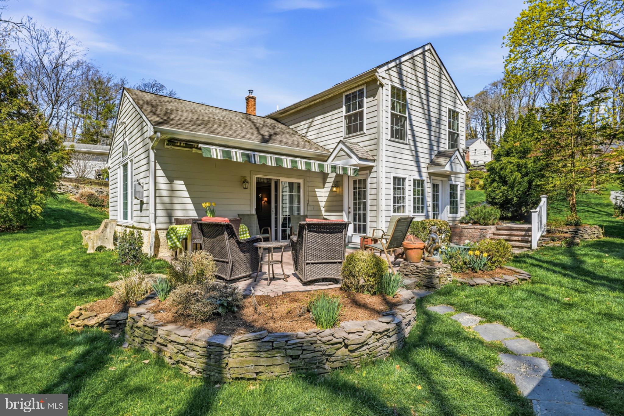 6 Laurel Lane Media, PA 19063 - Photo 42 of 52 a front view of house with yard and green space